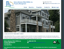 Tablet Screenshot of nelsonminahanrealtors.com